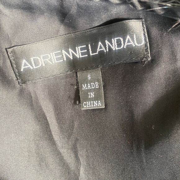 Adrienne Landau Black Fur Vest - Picture 5 of 5